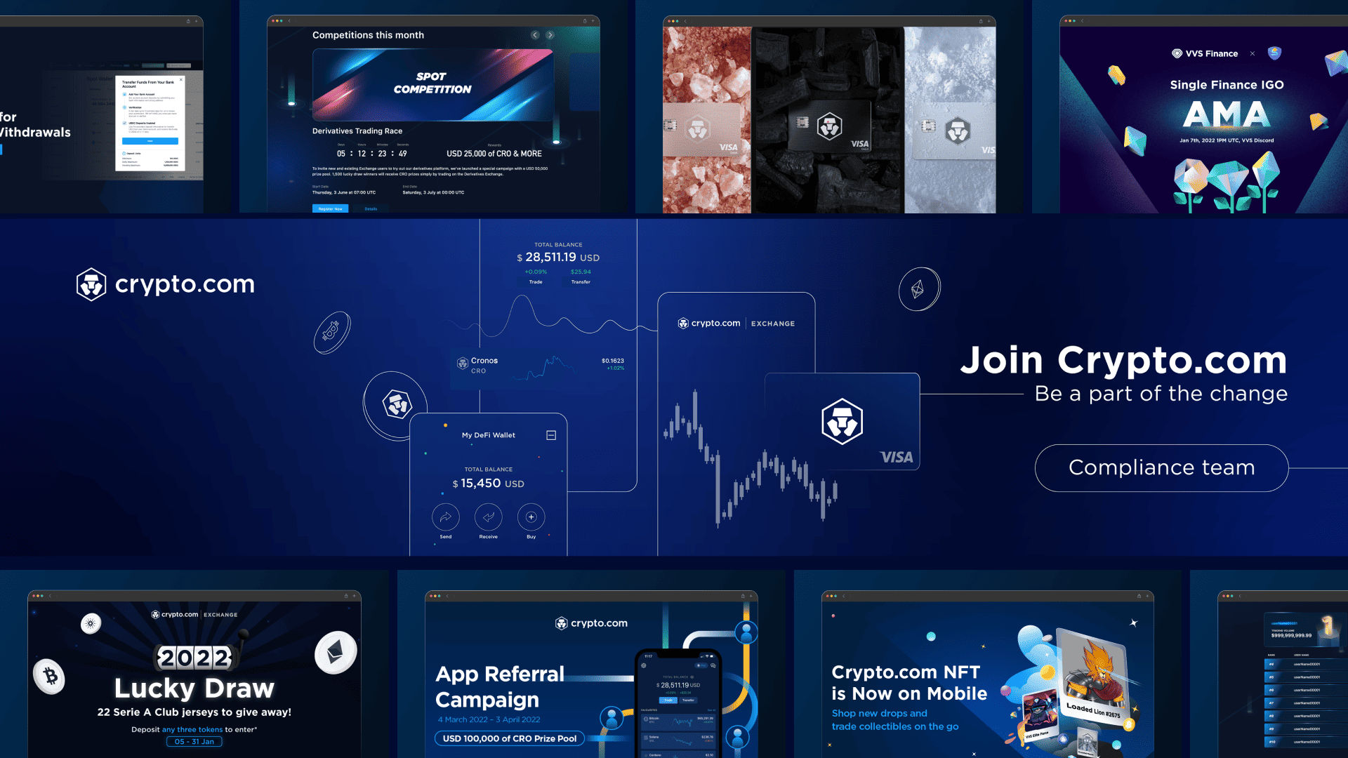 Crypto.com web3 brand experience overview